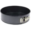 Image de De Buyer - Moule à manqué démontable en acier antiadhésif - Diamètre 20 cm, hauteur 6,5 cm -, Noir