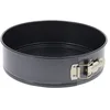 Image de De Buyer - Moule à manqué démontable en acier antiadhésif - Diamètre 26 cm, hauteur 7 cm -, Noir