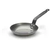 Image de De Buyer - Poêle à frire "Coupe Lyonnaise" en acier CARBONE PLUS - Diamètre 18 cm -, Gris