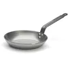 Image de De Buyer - Poêle à frire "Coupe Lyonnaise" en acier CARBONE PLUS - Diamètre 22 cm -, Gris