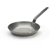 Image de De Buyer - Poêle à frire "Coupe Lyonnaise" en acier CARBONE PLUS - Diamètre 26 cm -, Gris