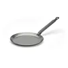 Image de De Buyer - Poêle à crêpes en acier CARBONE PLUS - Diamètre 18 cm -, Blanc
