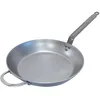 Image de De Buyer - Poêle en tôle d'acier MINERAL B avec anse - 32 cm - Fabriquée en France, Anti Adhérence Naturelle, Queue Rivetée et Finition à la Cire d'Abeille, Tous Feux + Flash Four