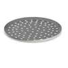 Image de DE BUYER -8137.28 -tourtiere ronde perforee alu.choc ø28, Noir