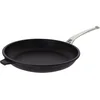 Image de De Buyer - Poêle ronde antiadhésive CHOC EXTREME - Diamètre 32 cm -, Noir