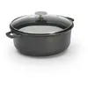 Image de De Buyer - Coquelle antiadhésive CHOC EXTREME avec couvercle en verre - Diamètre 24 cm -