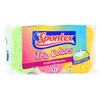 Image de Spontex Éponges à Vaisselle Tricolores Lot de 3 - Super absorbantes et ergonomiques pour un nettoyage facile