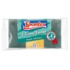 Image de Spontex Éponges à Récurer - Lot d'Éponges Grattantes Super Efficaces pour un Nettoyage en Profondeur dans la Cuisine