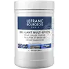 Image de Lefranc & Bourgeois 300338 Gel Liant Multi-Effet   Gel Acrylique Flexible, pour Coller, Durcir, Sculpter et Modeler, Satiné, Translucide   Pot de 1 L, Transparent