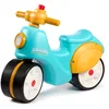 Image de Falk - Scooter Draisienne - Strada - Guidon directionnel & Roues silencieuses - 800S - Bleu & Jaune - Dès 12 Mois