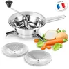 Image de MOULINEX Presse à légumes en acier inoxydable, diamètre 190 mm, A40102