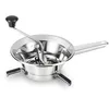 Image de Moulinex A45306 Petit Ménager Moulin Légumes N°2 en Inox 24 cm, fabriqué en France, Noir