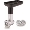 Image de Moulinex Accessoire officiel hachoir à viande Masterchef Gourmet, Hacher gros ou fin, Compatible avec tous les robots pâtissier Masterchef QA510110 QA512G10 QA530D10, XF631BB1