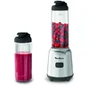 Image de Moulinex Mix & Move Blender mixeur, 300W, Capacité utile 0,6 L, 2 bouteilles à emporter en Tritan, Compact, Ergonomique, Lames amovibles LM15FD10, Métal
