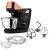 Image de Moulinex Robot pâtissier connecté, Bol inox 5.5 L, Technologie brevetée, Ecran digital, Silencieux, 21 recettes programmées, App gratuite dédiée avec coaching, I-Coach Touch QA950810