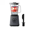 Image de Moulinex Blender PerfectMix Essential 1200W, Lames Powelix, Bol Verre 2L, Mixage 30% Plus Rapide, Vitesse Ajustable & Pulse, Smoothie, Nettoyage Facile, LM771BF0, Poivre de Java