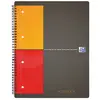 Image de Oxford Cahier spiralé 100104329 gris, orange, rouge DIN A4+ quadrillé Nombre de pages: 80