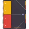 Image de Oxford Cahier spiralé 100102777 gris, orange, rouge DIN A4+ quadrillé Nombre de pages: 80