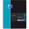 Image de OXFORD Etudiants Cahier Spirale Multinotes au Format A4+ 160 Pages Grands Carreaux Seyès - Cahier avec 3 Intercalaires