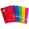 Image de Oxford Cahier Openflex A4 Grands Carreaux Seyès 180 Pages Reliure Intégrale Couverture Polypro Coloris Assortis