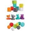 Image de Infantino Sensory Balls Blocks & Buddies + Splish & Splash Bath Set de 17 Jouets