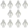 Image de THERMOBABY   Lot De 10 Embouts Silicone Pour Seringue Nasale Bébé   Réutilisables Et Souples   Lavables Facilement   Compatibles Avec Les Seringues 10 ml THERMOBABY   Dès 4 Mois   Silicone Doux