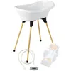 Image de THERMOBABY Pack baignoire Vasco 5 en 1 avec pied - Blanc muguet