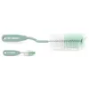 Image de THERMOBABY - Goupillon Rotatif pour Biberons + Goupillon Tétines - Nettoyage Facile et Efficace - Prise en Main Confortable - Vert Sauge