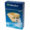 Image de Menalux CFP4 - 100 filtres en papier, numéro 4, pour machine à café filtre