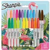 Image de Sharpie marqueurs permanents - pointe fine - Flamingo & assortiment original - lot de 24