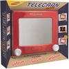 Image de Joustra Ardoise Magique Telecran Original pour Dessiner à l'Infini-Enfants dès 5 ans-Format 19X19 cm-Coloris Rouge, J41404, Multicolore