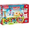 Image de Maped Creativ- Lettres et Animaux Loisirs Créatifs pour Enfants dès 3 ans-52 Tampons Pré Couleurs Variées, 1 Livret Educatif et 6 Feutres-Encre Lavable, J41577, Multicolore