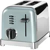 Image de Cuisinart Grille pain 2 tranches - Fentes larges, idéal pour le pain épais et les bagels - 6 niveaux de brunissage et décongélation - Fentes larges, Remontée maximale - Pistache claire