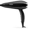 Image de BaByliss Sèche-cheveux Turbo Smooth - Sèche-cheveux puissant de 2200W, Diffuseur large, Technologie ionique anti-frisottis, 3 réglages de température et 2 réglages de vitesse, noir, D572DE