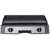 Image de Cuisinart Plancha Entertaining Gril - Grande Plancha Electrique, Plaque de Cuisson Teppanyaki pour la maison - Plaque amovible non adhérente, Deux zones de température allant jusqu'à 260°C
