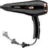 Image de BaByliss Sèche-cheveux Cordkeeper - Sèche-cheveux puissant de 2000W avec 1,65m cordon rétractable, Technologie ionique anti-frisottis, 3 réglages de température et 2 réglages de vitesse, Noir, D373E