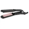 Image de BaByliss Fer à gaufrer Crimper pour un résultat gaufré & Boucleur Curling Tong 25mm pour des Boucles Rapides et Rebondies C325E