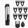 Image de BaByliss Lithium Power Tondeuse Barbe   Kit de grooming sans fil avec lames en acier inoxydable, tondeuse nez & oreilles, 14 longueurs de coupe (0,5 10 mm), charge USB, autonomie 80 minutes, T812E