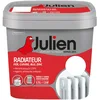 Image de Julien Peinture Radiateur Acrylique, Fer, Cuivre, Alu, zinc - Direct sans sous-couche, Satin, Blanc Satin, 0,75 L