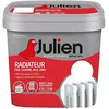 Image de Julien Peinture Radiateur Acrylique, Fer, Cuivre, Alu, zinc - Direct sans sous-couche, Brillant, Blanc Brillant, 0,75 L