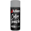 Image de Julien Peinture Aérosol Intérieure et Extérieure Color Touch en Phase Aqueuse - Titanium Satin - 400ml