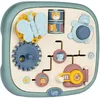 Image de Smoby Little Tablette d'activités - Premier Âge - Labyrinthe, Porte à Verrou, Engrenages - Pratique et transportable - A Partir de 12 Mois - Fabrication Française