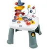 Image de Smoby - Little Table d'Activités - Nombreuses Fonctions Mécaniques - 4 Formes, 1 Balle, 1 Figurune Hippopotame - Développer la Motricité - A Partir de 12 Mois - Fabrication Française