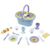 Image de Smoby - Stitch - Panier Pique-Nique - Facilement Transportable - 19 Accessoires Inclus - Tasses, Verres, Rondelles de Fruits, Gaufre, Meringue et Autres - A Partir de 3 Ans - Fabrication Française