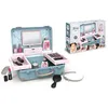 Smoby My Beauty Vanity - Valisette Coiffure, Onglerie, Maquillage Factice Pour Fille - 13 Accessoires, Tablettes Escamotables - Dès 3 Ans - Fabriqué En France