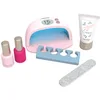 Image de Smoby - My Beauty Nail Set - Set de Manucure Enfant - Lampe UV Fonctions Son et Lumière - Accessoires Factices - Vernis, Séparateur d'Orteils, Lime à Ongles, Crème Mains - A Partir de 3 Ans