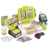 Image de Smoby - Grande Caisse Enregistreuse - 30 Accessoires - Balance Mécanique - Vraie Calculatrice + Scanner Son et Lumière - A Partir de 3 Ans