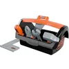 Image de Smoby - Black+Decker - Boite à Outils + 6 Outils - Tournevis, scie, Marteau, clé Plate, équerre, Pince Inclus - A Partir de 3 Ans - Fabrication Française