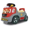 Image de Smoby - Porteur Camion Pompier - avec Sirène, Lumières et Rampe Électronique - Coffre de Rangement - Dès 12 Mois - Fabriqué en France