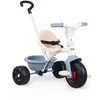 Image de Smoby - Tricycle Be Fun Bleu - Canne Parentale Réglable Jusqu'à 95 cms et Amovible - Ceinture de Sécurité - A Partir de 15 Mois - Fabrication Espagnole